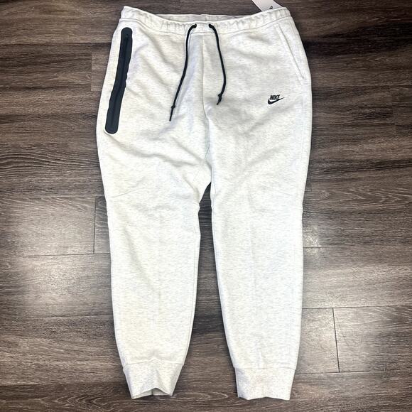 Nike Sportswear Tech Fleece Joggers Birch Heather NWT Men’s Size XXL FB8002-051 - Picture 1 of 6
